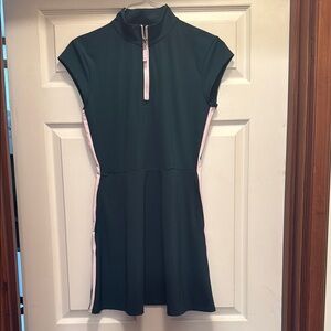 Addison Bay Green and Pink Dress